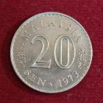 Malaysia 20 Sen - Agong 1973 Coin