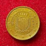 Malta 10 Euro Cents 2nd map 2008 Coin