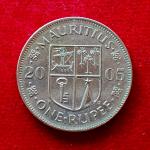 Mauritius 1 Rupee Elizabeth II 2005 Coin