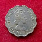 Mauritius 10 Cents - Elizabeth II 1971 Coin