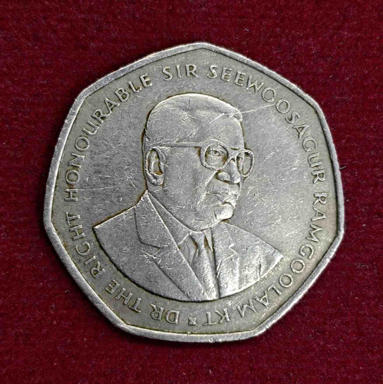 Mauritius 10 Rupees 1997 Coin