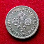 Mauritius 1/4  Rupee Elizabeth II 1978 Coin