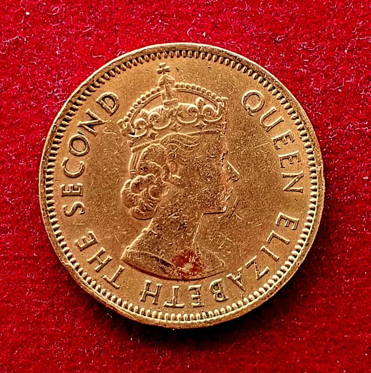 Mauritius 2 Cents - George VI 1964 Coins