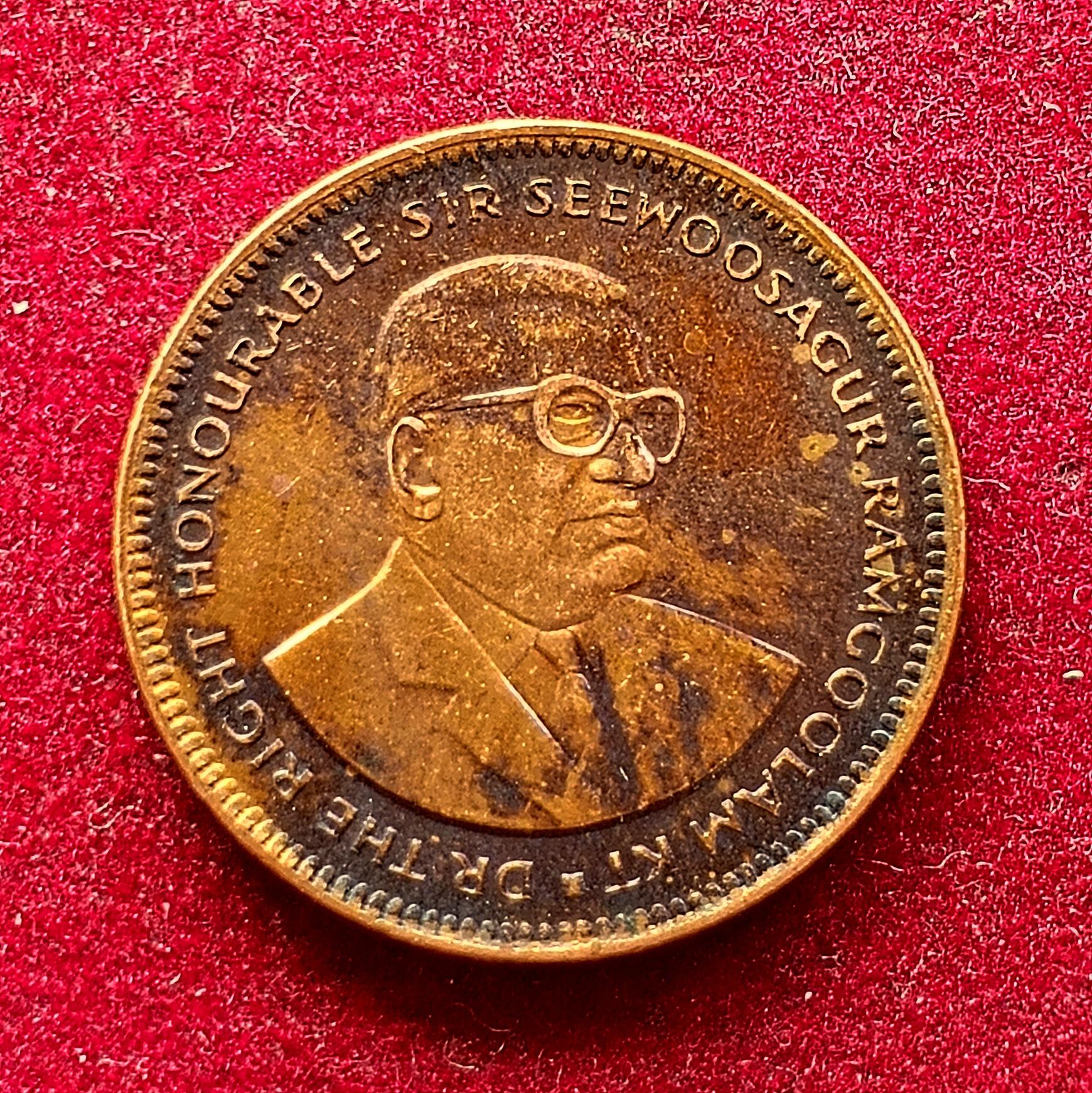 Mauritius 5 Cents 1991 Coin