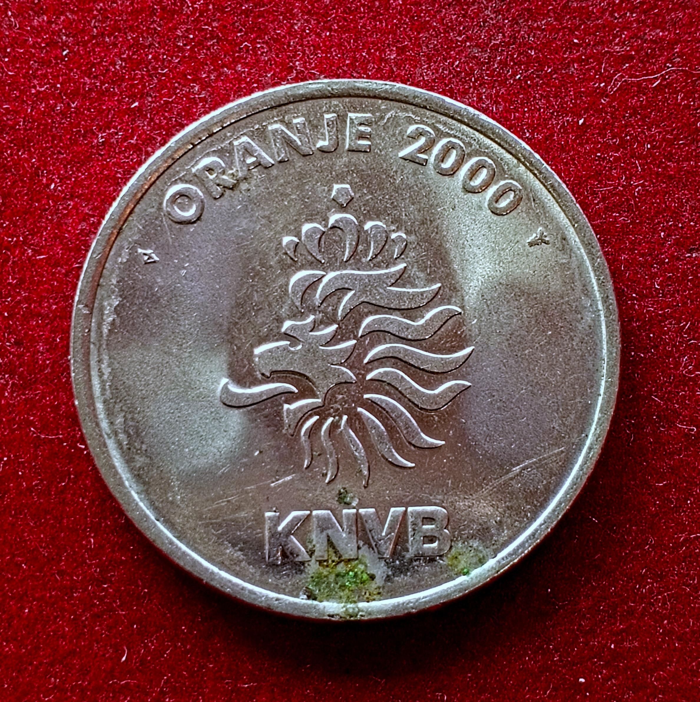 Medal :-  Netherlands Medal - KNVB Oranje 2000 Michael Reiziger