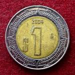 Mexico 1 Peso 2004 Coin