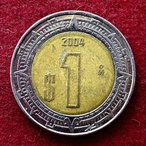 Mexico 1 Peso 2004 Coin