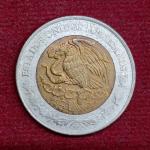 Mexico 2 Pesos 1996 Coin