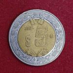 Mexico 5 Pesos 2011 Coin