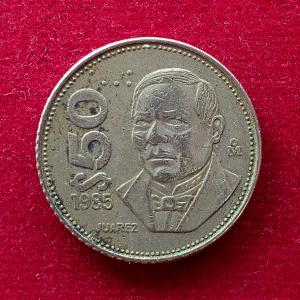 Mexico 50 Pesos 1985 Coin