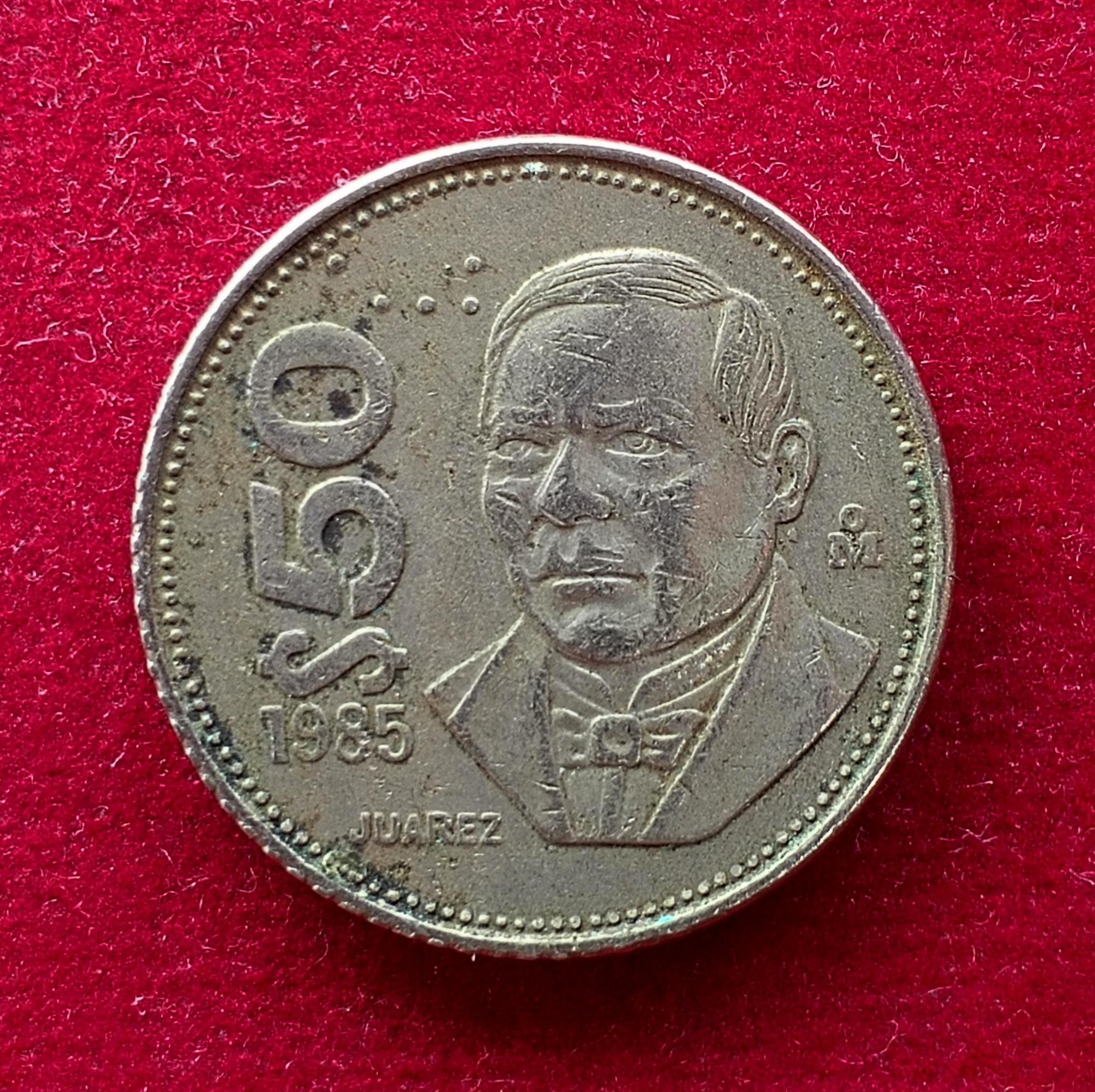 Mexico 50 Pesos 1985 Coin
