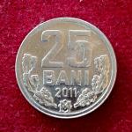 Moldova 25 Bani 2011 Coin