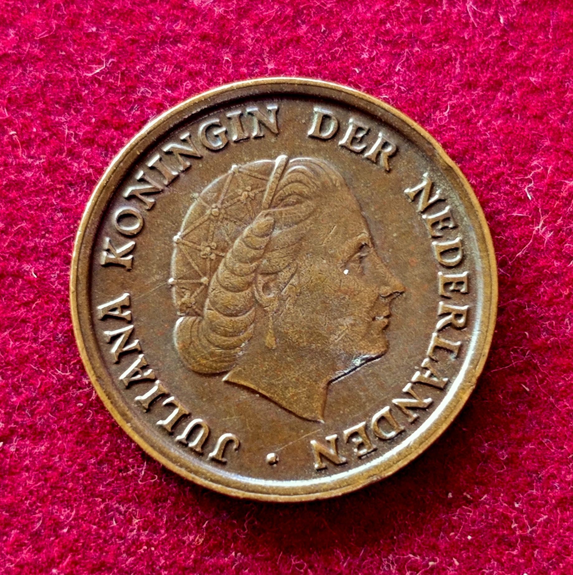 Netherlands 1 Cent - Juliana 1950 Coin