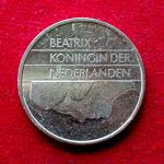 Netherlands 1 Gulden Beatrix 1987 Coin