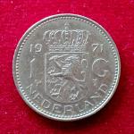 Netherlands 1 Gulden - Juliana 1971 Coin