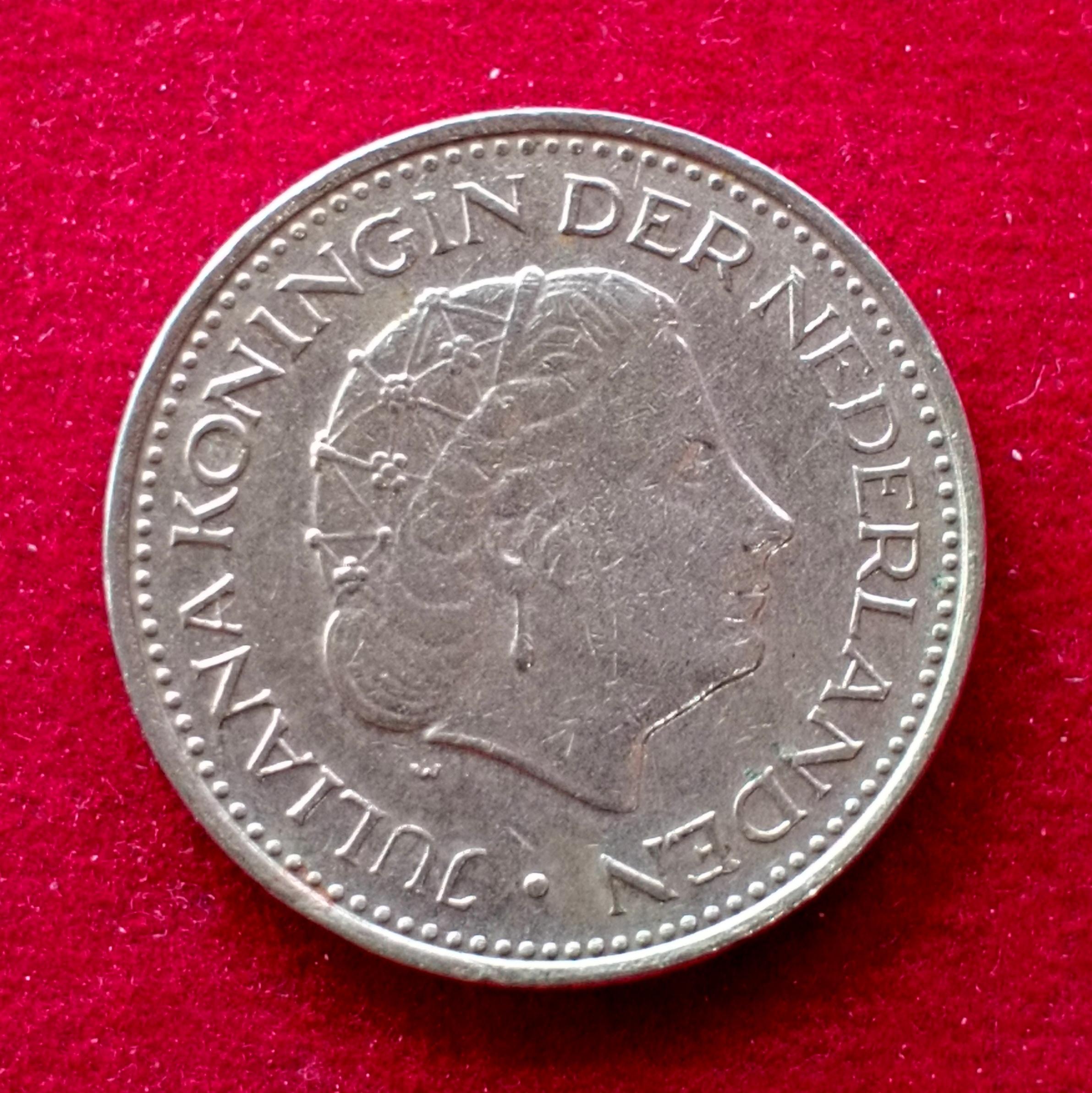 Netherlands 1 Gulden - Juliana 1971 Coin