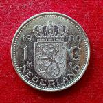Netherlands 1 Gulden - Juliana 1980 Coin