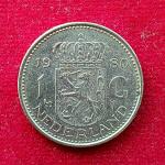 Netherlands 1 Gulden - Juliana 1980 Coin