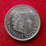 Netherlands 1 Gulden - Juliana 1980 Coin