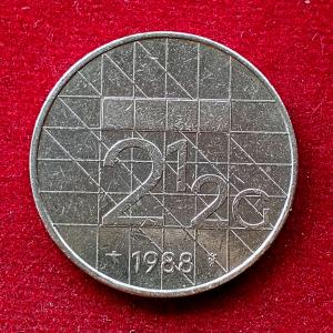 Netherlands 2½ Gulden - Beatrix 1988 Coin