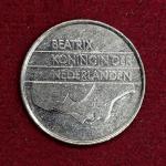 Netherlands 25 Cents Beatrix 1985 Coin
