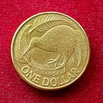 New Zealand 1 Dollar - Elizabeth II 1990 Coin