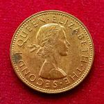 New Zealand 1/2 Penny - Elizabeth II 1965 Coin