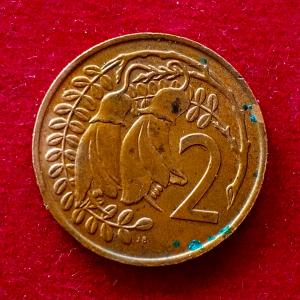 New Zealand 2 Cents - Elizabeth II 1967 Coin