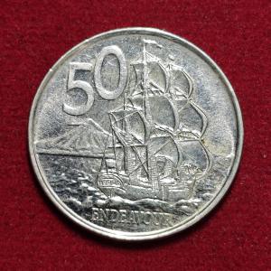New Zealand 50 Cents - Elizabeth II 2006 Coin