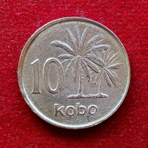 Nigeria 10 Kobo 1988 Coin