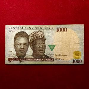 Nigeria 1000 Naira 2018 Note