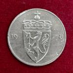 Norway 50 ore 1978 Coin