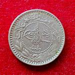 Ottoman Empire 10 Para Mehmed V Reshat right of Toughra 1327 Coin