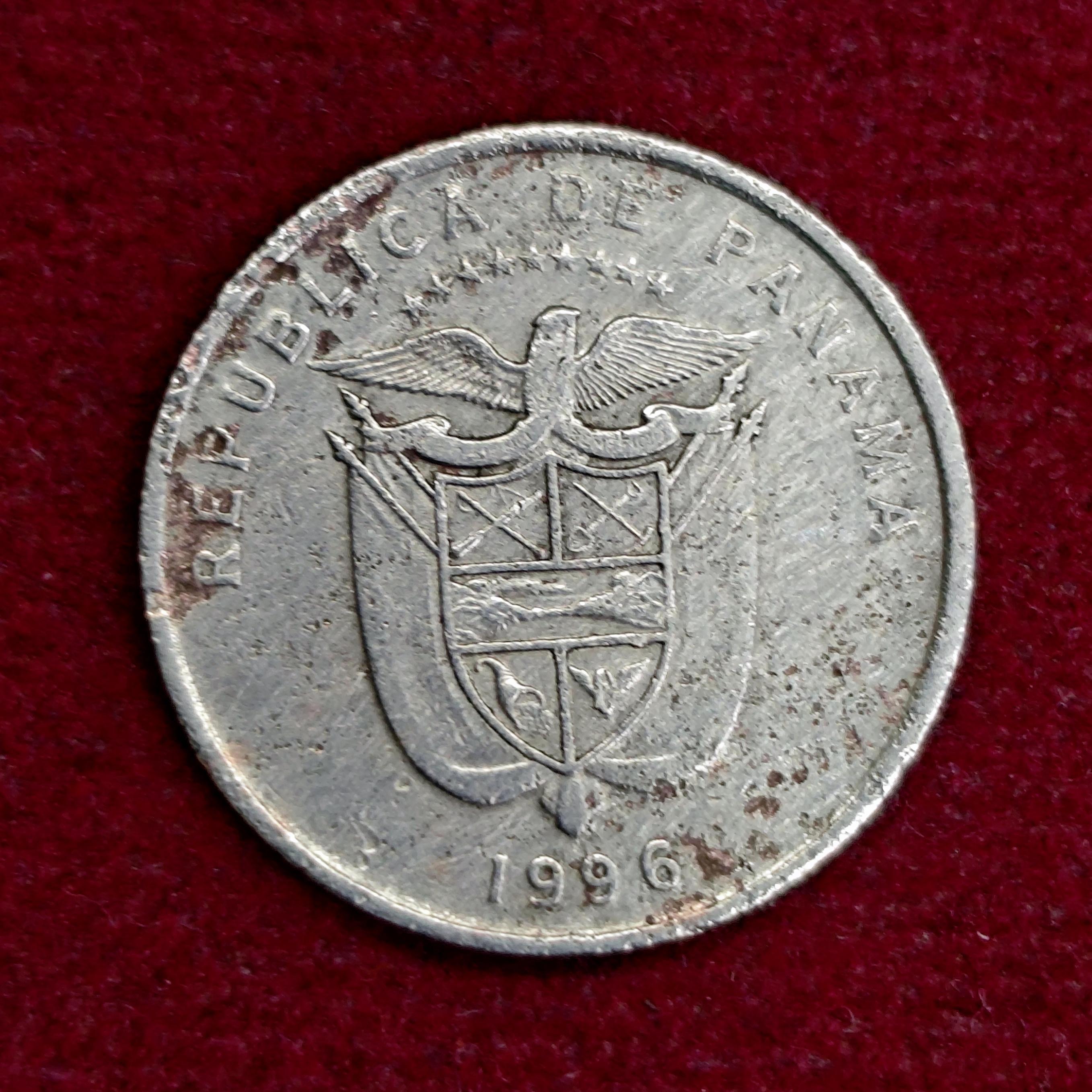 Panama 1/10 Balboa 1996 Coin