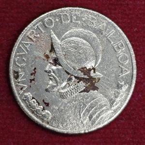 Panama 1/4 Balboa 1998 Coin (24.26 mm)