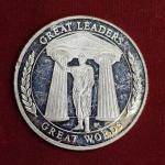 Patrick Henry “Give Me Liberty or Give Me Death” Commemorative Medallion – Great Leaders Series Collectible Coin (40mm)
