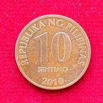 Philippines 10 Sentimo 2010 Coin