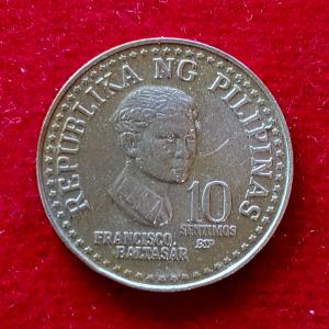 Philippines 10 Sentimos 1979 Coin