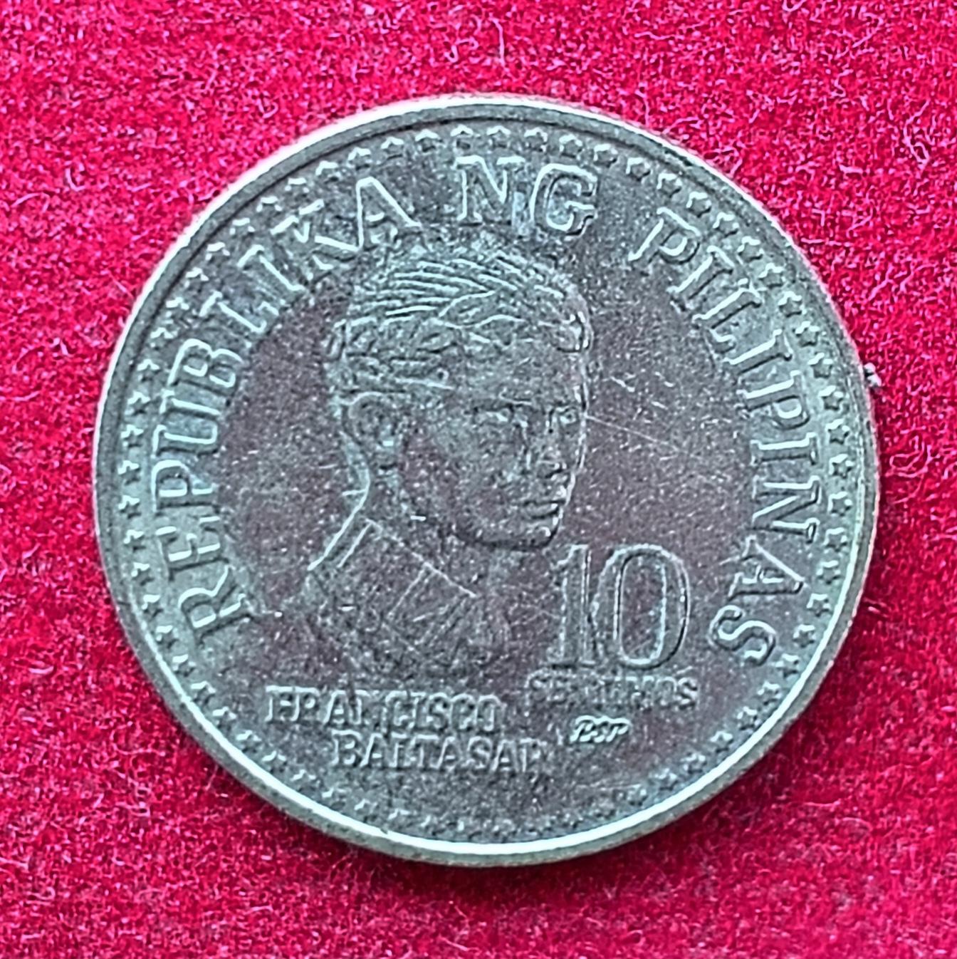 Philippines 10 Sentimos 1981 Coin