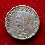 Philippines 25 Sentimos 1972 Coin