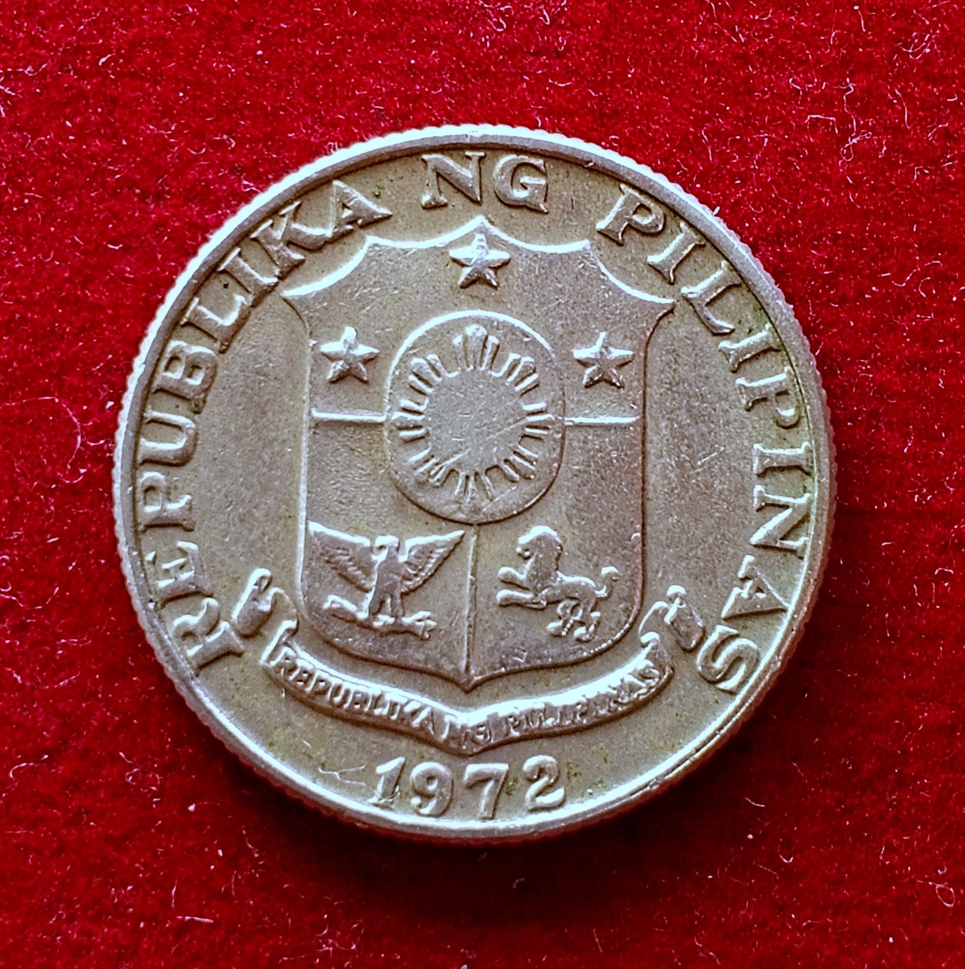 Philippines 25 Sentimos 1972 Coin