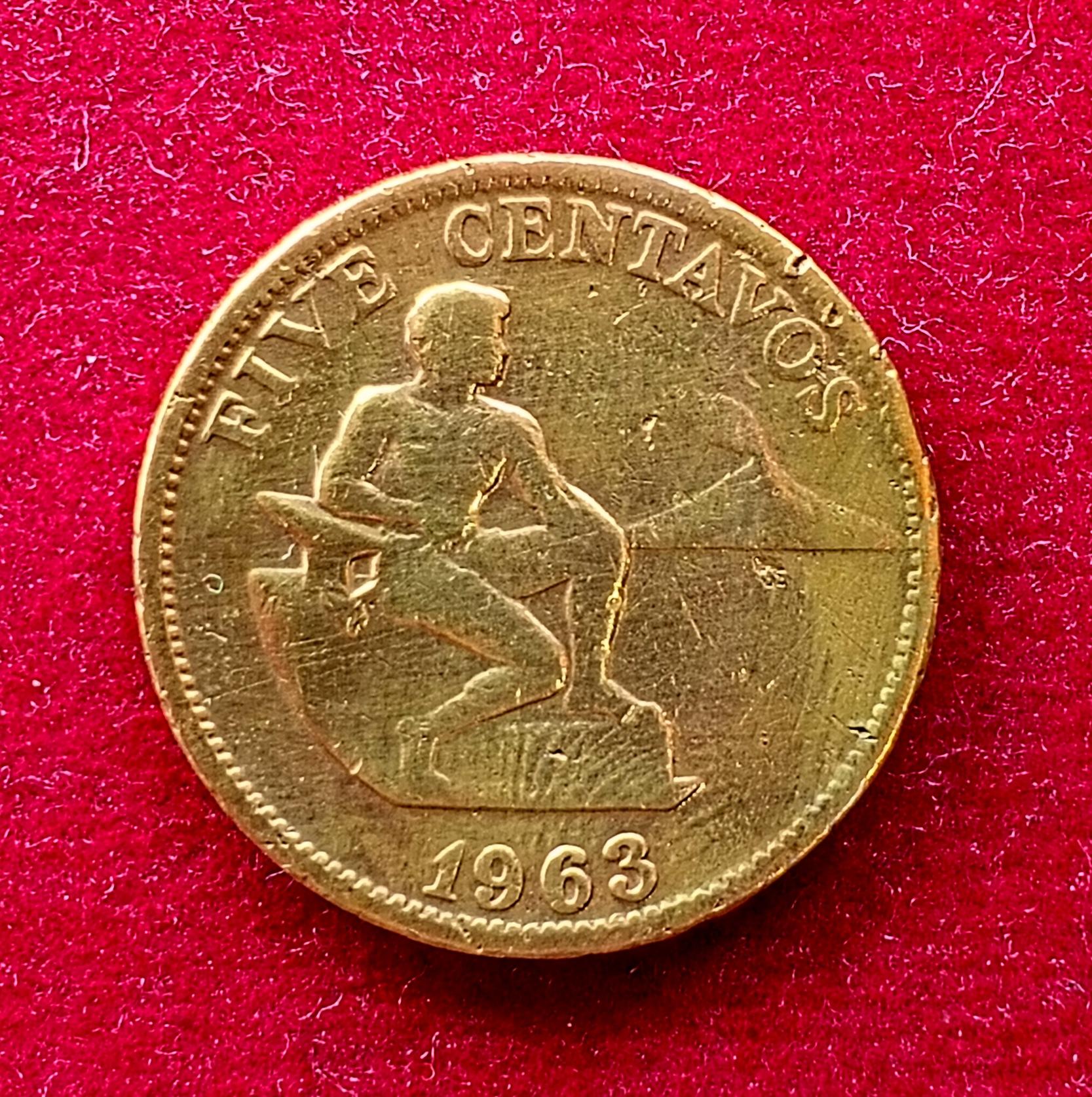 Philippines 5 Centavos 1963 Coin