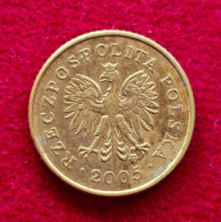 Poland 1 Grosz non-magnetic 2005 Coin