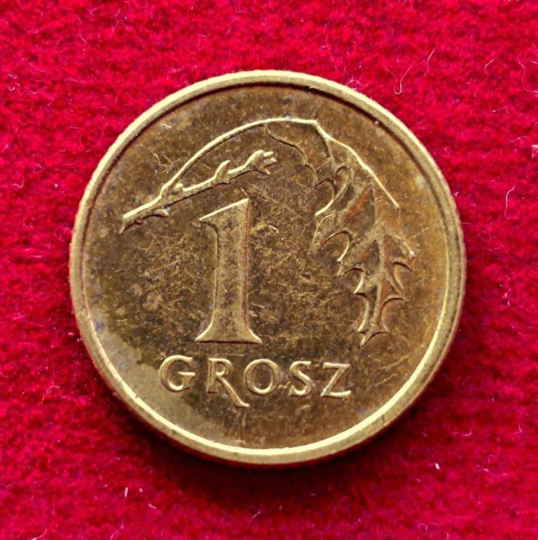 Poland 1 Grosz non-magnetic 2005 Coin