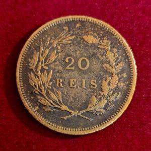 Portugal 20 Reis - Carlos I 1891 Coin