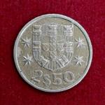 Portugal 2.50 Escudos 1981 Coin