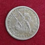 Portugal 2.50 Escudos 1981 Coin