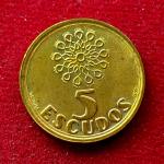 Portugal 5 Escudos 1998 Coin