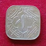 Princely state of Hyderabad 1 Anna - Mir Usman Ali Khan Coin