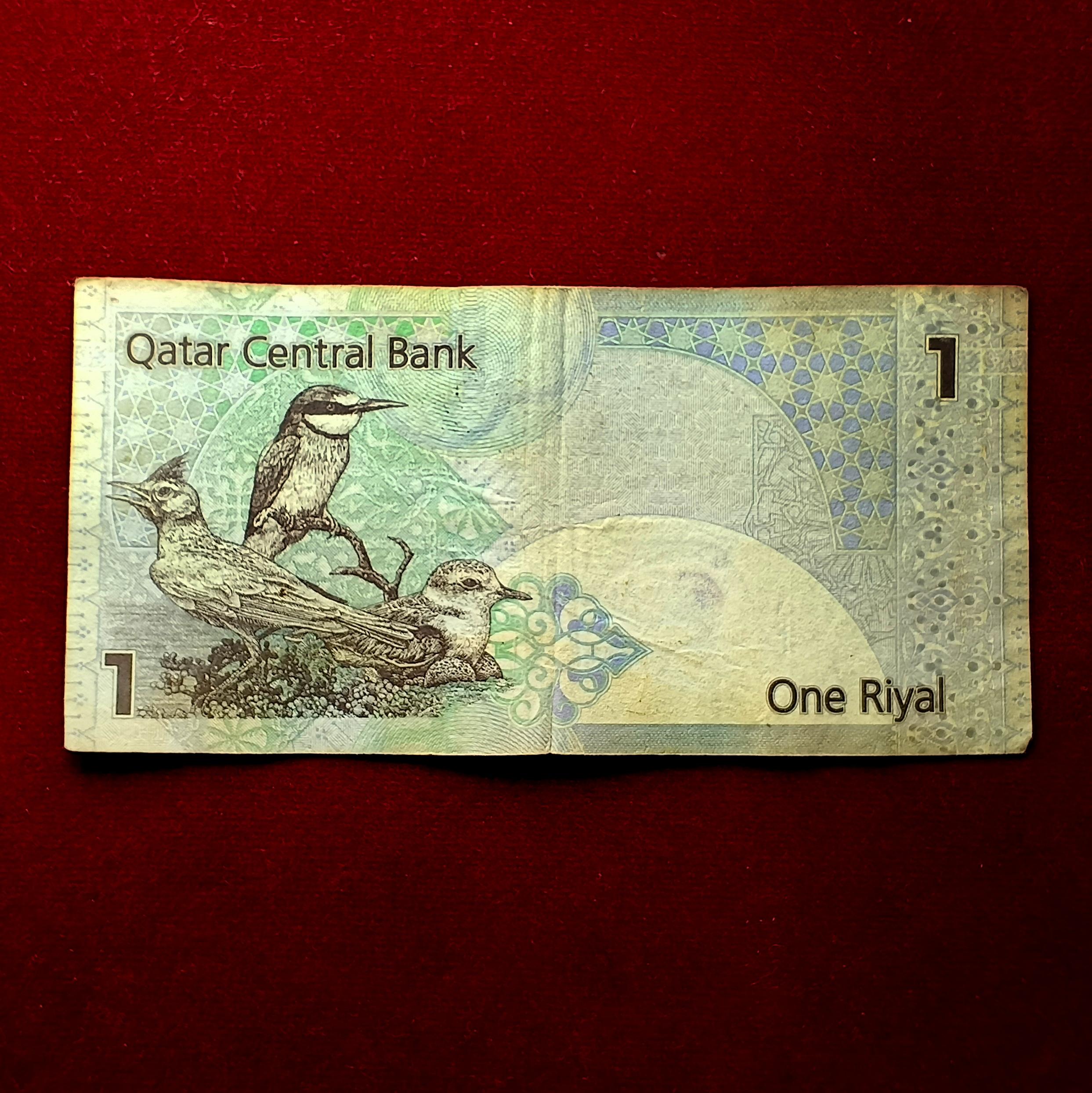Qatar 1 Riyal Banknote